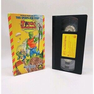 Toxic Crusaders Totally Toxic Vol 2. This Spud's For You! Golden Book VHS